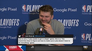 Luka Doncic on Suns def Mavericks 129-109 to take 2-0 lead: Chris Paul blows my mind