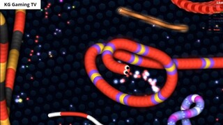 Slither.io Hacker Tiny Snake vs Giant Troll Snakes Epic Slitherio Gameplay (1) 4