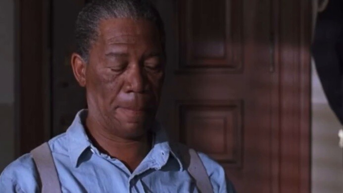 I'm not young anymore, what's the point of going out? Morgan Freeman's acting is really good