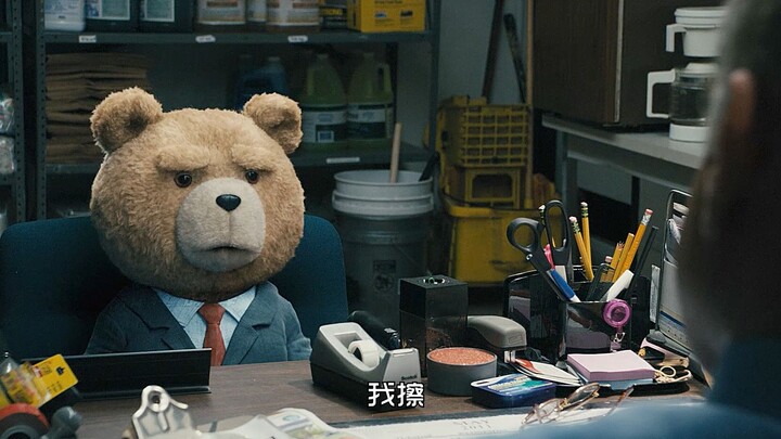 Who could resist such a teddy bear with such fragrant speech?