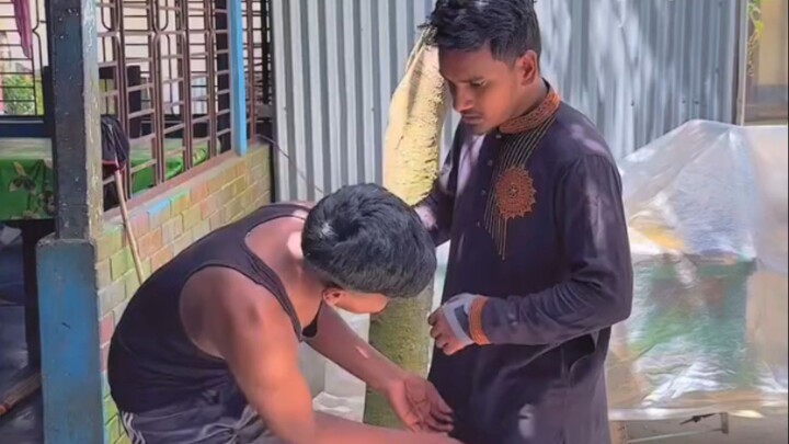 দুলাভাই আইছে 🤣🤣!