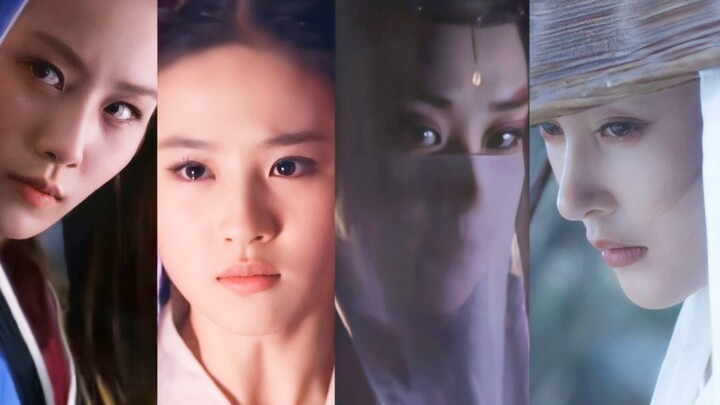 Fighting scenes in the past vs. fighting scenes now [Liu Shishi] [Liu Yifei] [Xu Qing] [Zhang Tianai