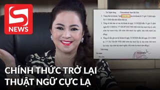 Bà Phương Hằng quay trở lại sau tuyên bố dừng livestream, nhắc đến "thuật ngữ lạ"