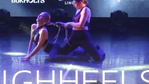 【Heels】｜Competition-level performance｜Rope bondage Look Into Eyes-DUO