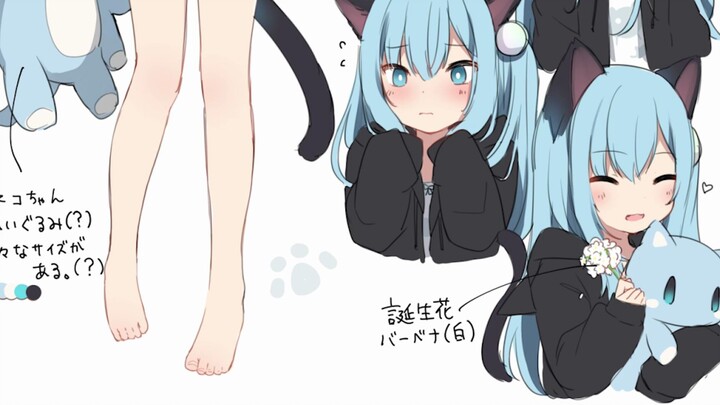 Quần lót của Nekoba Shizuku thực ra có màu này... Đừng nhìn chằm chằm vào chúng nữa!