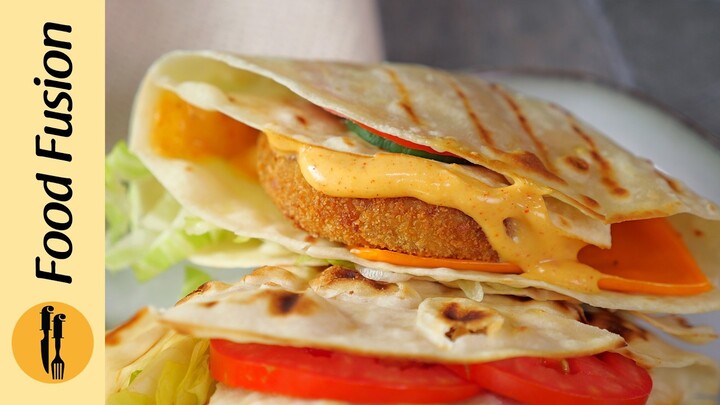 Aalo Cutlet Wraps Back to School - Lunchbox Recipe by Food Fusion