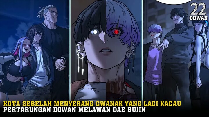 PASUKAN SATU KOTA DIHADANG 3 ORANG SAJA  -  Alur Cerita Dowan 22