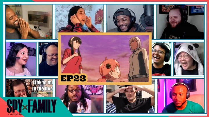 『SPY x FAMILY』 EP 23 Reaction Mashup || スパイファミリー