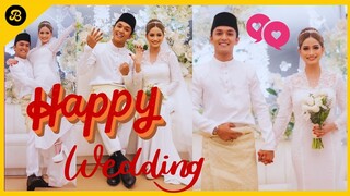 SWEETNYA! SEKITAR AKAD NIKAH AIMAN TINO & CHE SYARAH HAIFA DI THE ASTANA, BAMBOO HILLS SEGAMBUT