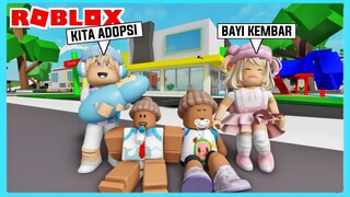 Aku Dan Adiku Adopsi Bayi Kembar Lucu Di Roblox Brookhaven ft @Shasyaalala