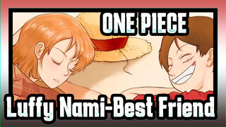 [ONE PIECE|Self-drawn Video]Luffy&Nami-Best Friend
