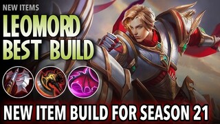 DOMINATE WITH LEO! | Leomord Best Build in 2021 | Leomord New Build "War Axe" - Mobile Legends