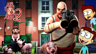 Mr Meat 2 in Main Door Escape | Shiva and Kanzo Gameplay