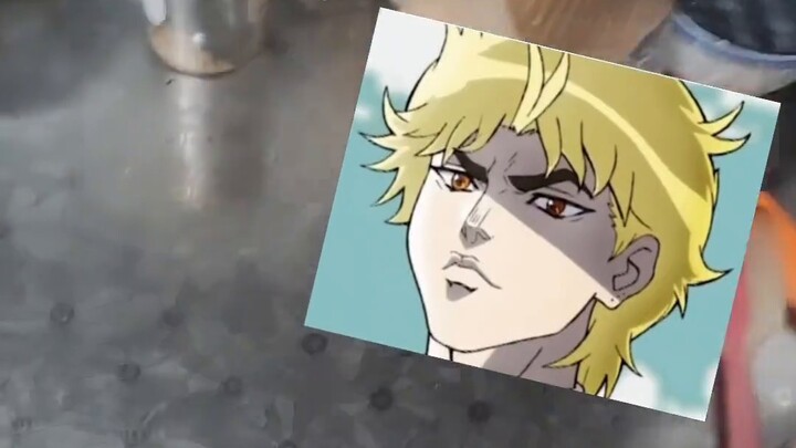 DIO made bread for his father on New Year's Day...