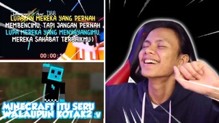 JEDAG JEDUG !!! REACTION KUMPULAN EDITOR BERKELAS MINECRAFT INI BIKIN INGIN BERGOYANG !!! HOBAAH #2