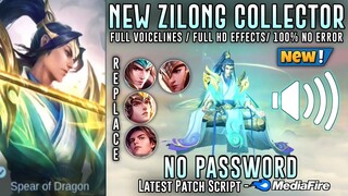 Zilong Collector Skin Script No Password | Full Sound & Full Effects | Mobile Legends