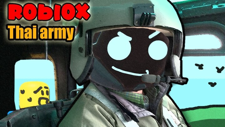 เป็นทหารอากาศ ใน Royal thai army:Roblox ฮาๆ