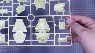 Bahan-bahan kelas atas Sirocco: Berbagi proses perakitan Bandai HGUC Tio Gunpla [Abu Wanjiao]