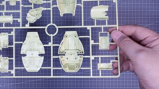 Scirocco's high-end ingredients: Bandai HGUC Tieao Gundam model assembly process sharing [Abu Playin