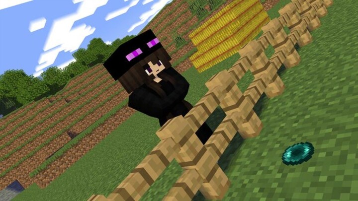 Ender Girl In Stuck - minecraft animation