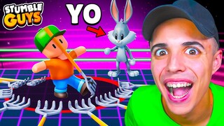 PROBÉ TRUCOS con el NUEVO EMOTE ESPECIAL en STUMBLE GUYS... 😱