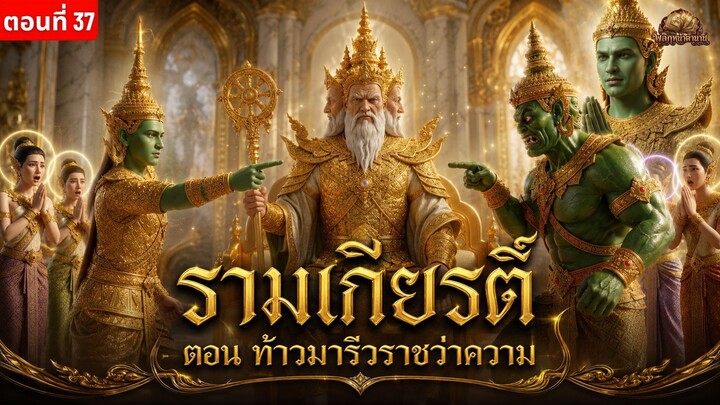 ท้าวมาลีวราชว่าความ รามเกียรติ์ ตอนที่ 37 | พลิกหน้าตำนาน