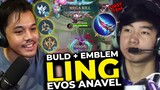 Nyobain Build + Emblem Dari Wondekid EVOS Anavel!! Dijamin Sakit Boss!! - Mobile Legends