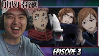 YUJI MEETS NOBARA! || NOBARA BEST GIRL || JJK Episode 3 Reaction