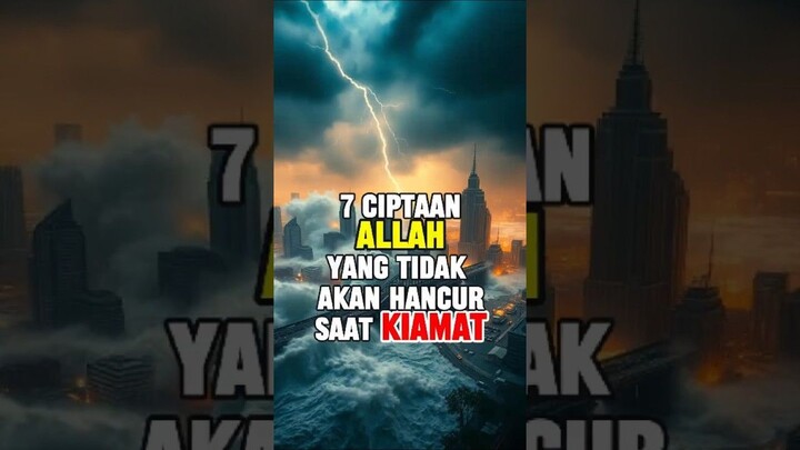 7 ciptaan Allah yang tidak akan hancur saat kiamat #feedshorts #youtubeshorts