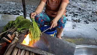 孟婆一湯忘今生，奈何橋上渡殘魂，三塊板，板一蓋，一對聯，一盞燈，人啊！能開心一天就是一天吧！