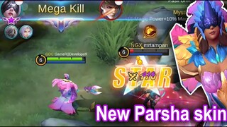 New skin Parsha Carnival Mobile Legends Gameplay