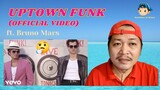 Mark Ronson - Uptown Funk (Official Video) ft. Bruno Mars Pinoy Reaction Video 😳