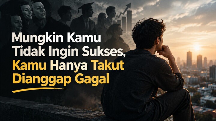 Mungkin Kamu Tidak Ingin Sukses, Kamu Hanya Takut Dianggap Gagal