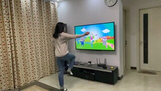 Chơi "Just Dance" cực kỳ nhập tâm