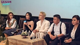 Diệu Nhi phân trần bị nói chỉ đạo chồng ngoài đời, Anh Tú cười ẩn ý; hé lộ vai diễn Gặp Lại Chị Bầu