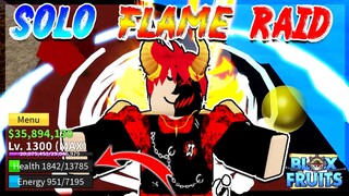 Soloing (FLAME RAID EVENT) in Blox Fruits