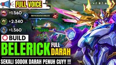 Build belerick full darah ;sekali sodok darah penuh !