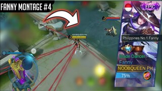 THE MOST AGGRESIVE FANNY MONTAGE IN MOBILE LEGENDS | FANNY MONTAGE #4 | Mobile Legends: Bang Bang