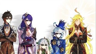 【原神】芙芙：她头发好像燃起来啦！！！