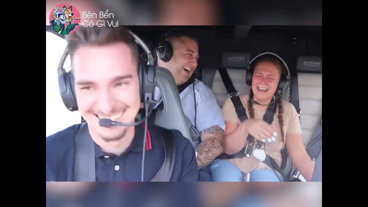 Phi công giả vờ ngất xỉu và cái kết | Bên bển có gì vui