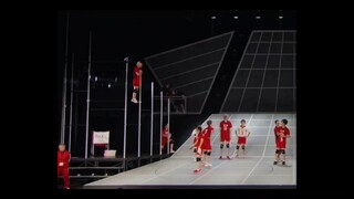 [Haikyuu! Stage Play] Panoramic view of the little details found by the cat on the climbing frame, s