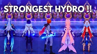 Who is BEST F2P HYDRO DPS ? Neuvillette NUKE TEST!!