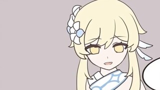 [San Ying] Ying: "Cium pelayan Asan~ Hei, Yan Fei, jangan tarik aku, aku akan masuk sendiri!!!"