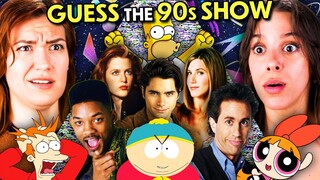 Millennials Guess The 90s TV Show Opening In One Second! | React