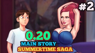 PIZZA DELIVERY FOR TINA | SUMMERTIME SAGA 0.20 MAIN STORY | WALKTHROUGH PART #2