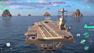 Modern Warships: USS ENTERPRISE CVN 80 in action.