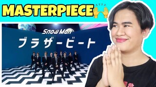 Snow Man「ブラザービート」Music Video | REACTION VIDEO