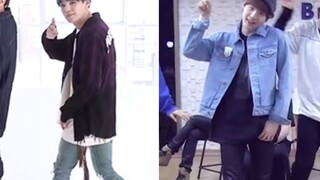 วิวัฒนาการชุดในห้องซ้อมของมิน ยุนกิ / มาดูผิวสีน้ำนมธรรมชาติและเรียวขาอันเป็นเอกลักษณ์ของมิน ยุนกิกั