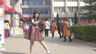 【Xiao Yan】Open Day!! High school students dancing on campus>o<【Touch the Sky】