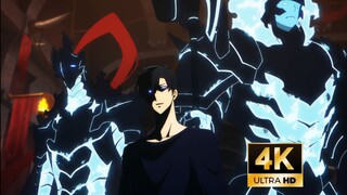 【𝟒𝐊𝟔𝟎𝐅𝐏𝐒】高燃作画！君王领域！展开！暗影军团对战兽人军团！程肖宇击败地下城Boss尖牙！！【我独自升级第二季起于暗影】